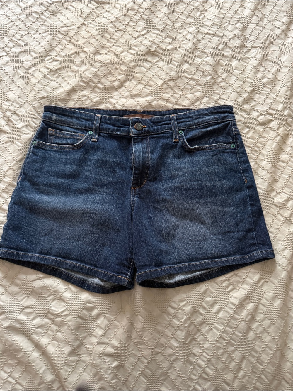 Joe's Jeans Dark Blue Denim hem Shorts
